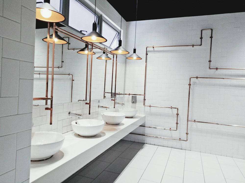 Bathroom Remodel with Custom Plumbing